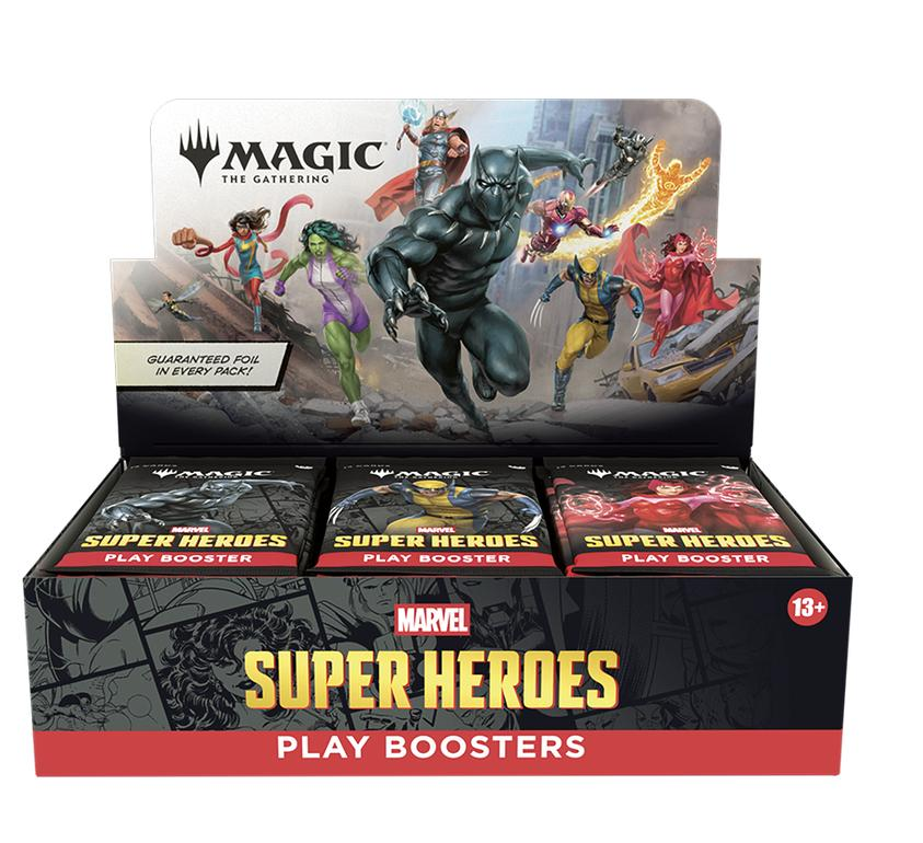 Magic The Gathering - Marvel Super Heroes - Play Booster Box (30 Packs)